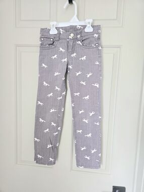 Gymboree Girls' Horse Print Jeans Size 6
